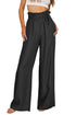 High Waist Pocketed Wide Leg Tencel Jeans